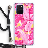 Pink Banana: Samsung Galaxy Note 10 Lite Transparant Hoesje met koord