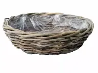 Schaal rotan 41x12 cm Schaal rotan 41x12 cm