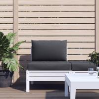 VidaXL Palletkussens 2 st stof antraciet VidaXL Palletkussens 2 st stof antraciet