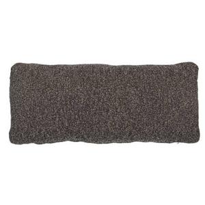 WOOOD Mojo Kussen - Boucle - Bruin Melange - 30x70x10