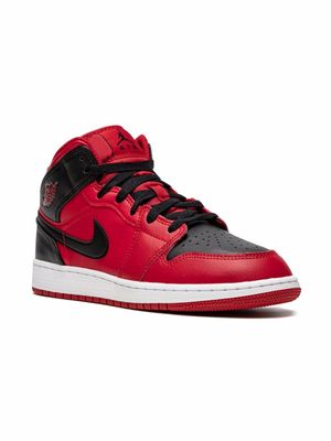 Jordan Kids baskets mi-montantes Air Jordan 1 - Rouge