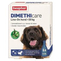 Dimethicare line-on hond tegen vlooien en teken