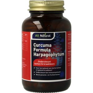 All Natural Curcuma formule harpagophytum (60 caps)