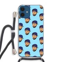 Drake Away: iPhone 12 Transparant Hoesje met koord