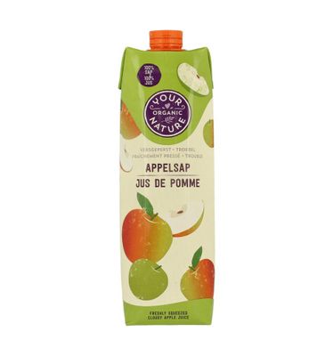 Appelsap vers geperst bio
