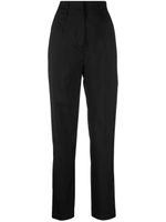 ACT Nº1 pantalon de tailleur à taille haute - Noir