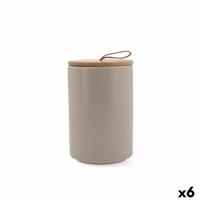 Blik Quid Ozon Beige Keramisch 10,4 x 16 cm (6 Stuks)
