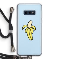 Banana: Samsung Galaxy S10e Transparant Hoesje met koord