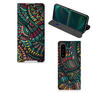 Sony Xperia 5 III Hoesje met Magneet Aztec