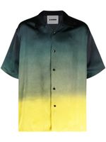 Jil Sander chemise à effet dégradé - Vert - thumbnail