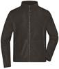 James & Nicholson JN782 Men´s Fleece Jacket - Dark-Grey-(Solid) - XXL