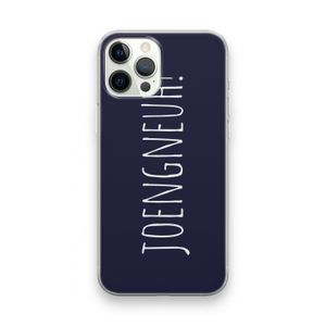 Joengneuh!: iPhone 12 Pro Max Transparant Hoesje