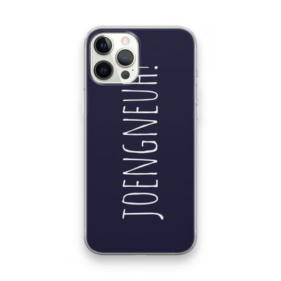 Joengneuh!: iPhone 12 Pro Max Transparant Hoesje