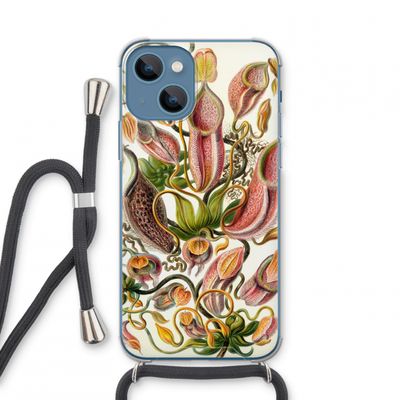 Haeckel Nepenthaceae: iPhone 13 mini Transparant Hoesje met koord