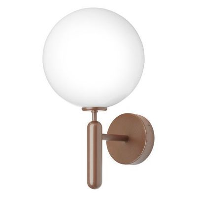 Nuura Miira Outdoor Wandlamp - Brons - Opaal