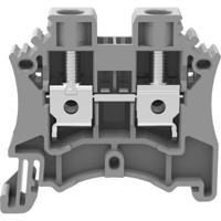 Degson DC6-01P-11-00A(H) Doorgangsklem Schroefklemmen Grijs 1 stuk(s)