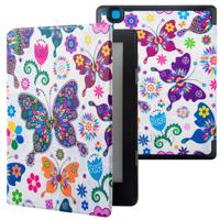 Lunso Kobo Aura H20 Edition 2 hoes (6.8 inch) - sleepcover - Vlinders