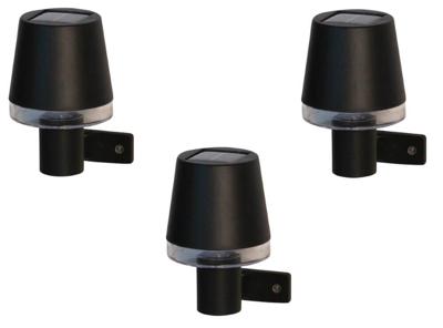 Luxform Solar wandlampCala Dor set van 3 - LWE20385