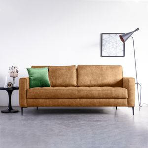 Sevn Bank 'Toscane' 2-zits, kleur Cognac