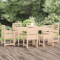 7-delige Tuinset massief grenenhout