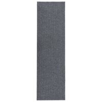 VidaXL Droogloopmat 100x400 cm grijs