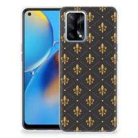 OPPO A74 4G | TPU bumper | Franse Lelie