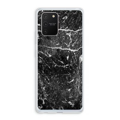 Zwart marmer: Samsung Galaxy S10 Lite Transparant Hoesje