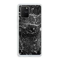 Zwart marmer: Samsung Galaxy S10 Lite Transparant Hoesje