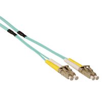 ACT 30 meter Multimode 50/125 OM3 duplex ruggedized fiber kabel met LC connectoren