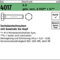 TOOLCRAFT ISO 4017 VG TO-6859722 Zeskantbout M5 50 mm Buitenzeskant DIN 933 Staal Verzinkt 200 stuk(s)