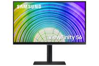 Samsung S24A600UCU LCD-monitor Energielabel F (A - G) 61 cm (24 inch) 2560 x 1440 Pixel 16:9 5 ms DisplayPort, HDMI, Hoofdtelefoon (3.5 mm jackplug), USB,