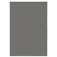 VidaXL Rolgordijn verduisterend 110x175 cm stofbreedte 105,7 cm grijs