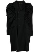 Comme Des Garçons blazer oversize à design asymétrique - Noir