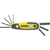 DEWALT Inbus Haakse schroevendraaierset 1.5 mm, 2 mm, 2.5 mm, 3 mm, 4 mm, 5 mm, 6 mm, 8 mm