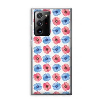 Klaproosjes: Samsung Galaxy Note 20 Ultra / Note 20 Ultra 5G Transparant Hoesje