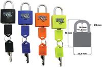 SECURITY Plus Padlock set sec.plus 22mm