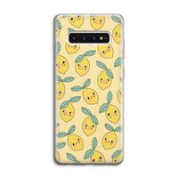 Citroenen: Samsung Galaxy S10 4G Transparant Hoesje
