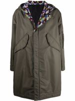 Valentino Garavani parka à imprimé Optical - Vert