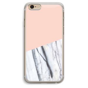 A touch of peach: iPhone 6 Plus / 6S Plus Transparant Hoesje