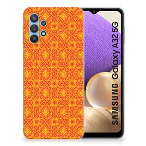 Samsung Galaxy A32 5G TPU bumper Batik Oranje