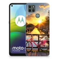 Motorola Moto G9 Power | Silliconen Back Cover | Amsterdamse Grachten