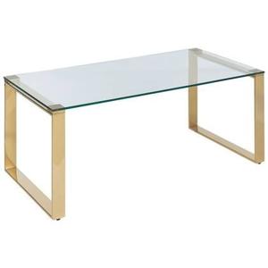 Beliani - TILON - Salontafel - Goud - Veiligheidsglas