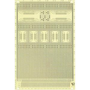 Rademacher WR-Typ 1120 Experimenteer printplaat Epoxide (l x b) 160 mm x 100 mm 35 µm Rastermaat 2.54 mm Inhoud 1 stuk(s)