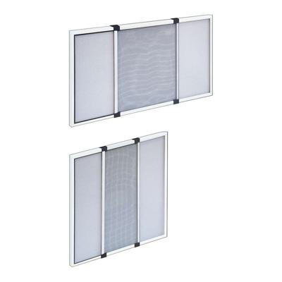 Muggennet IRS Wit 50 x 40 cm Ramen Muggennet Uitschuifbaar (2 Stuks)