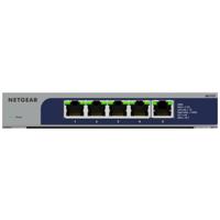 NETGEAR MS105-100EUS netwerk-switch Unmanaged 2.5G Ethernet (100/1000/2500) Power over Ethernet (PoE) 1U - thumbnail