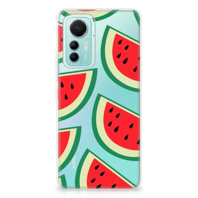 Xiaomi 12 Lite | Siliconen Case | Watermelons