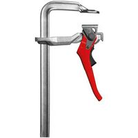 BESSEY GH25 klem F-klem 25 cm Aluminium, Zwart, Rood - thumbnail