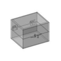 TEKO SP 2020.0 SP 2020.0 Lege behuizing Polystereen Transparant 1 stuk(s)