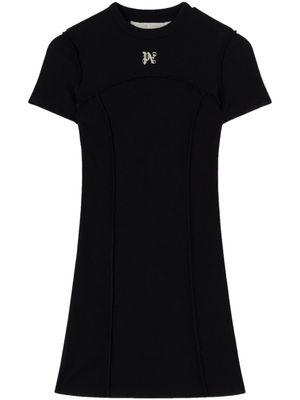 Palm Angels robe à dos ouvert - Noir