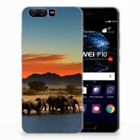 Huawei P10 | TPU Hoesje | Olifanten